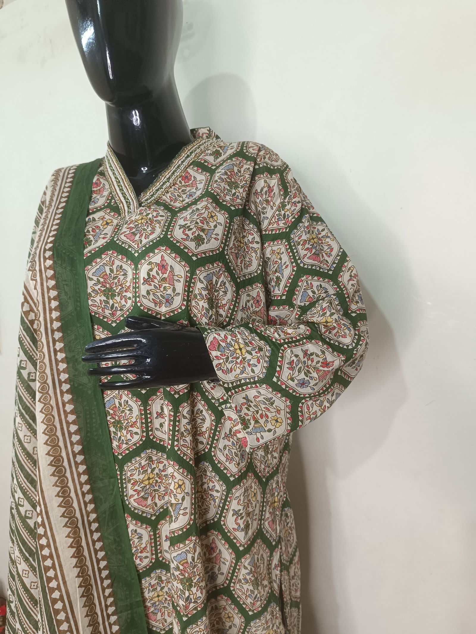 3 PEICE SUIT COTTON 60 BIG SIZE Image