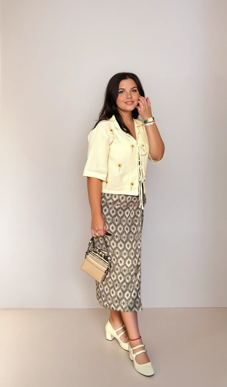 Handcrafted Sunflower Shirt  Image