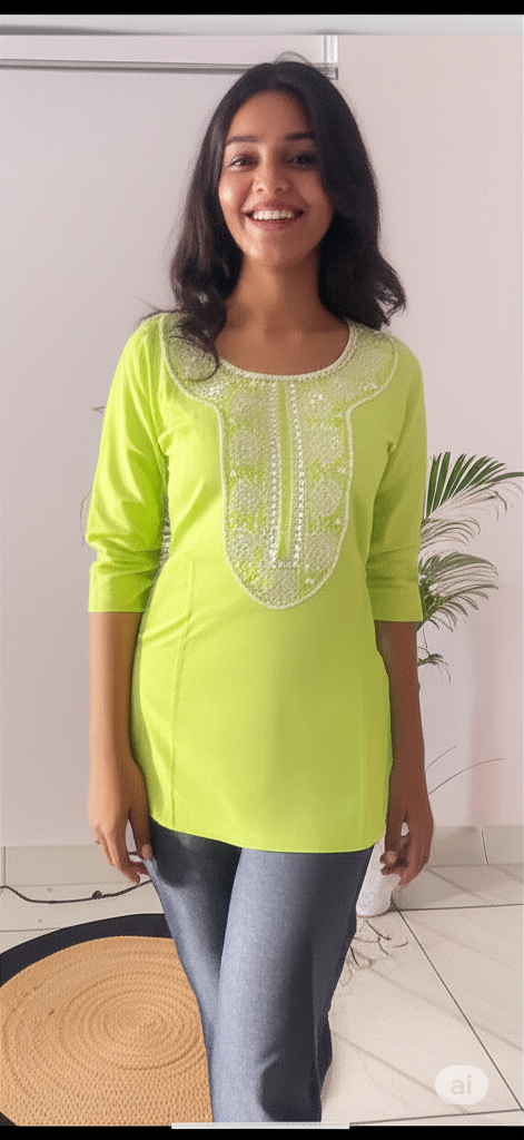 Womens Short Kurtis Image