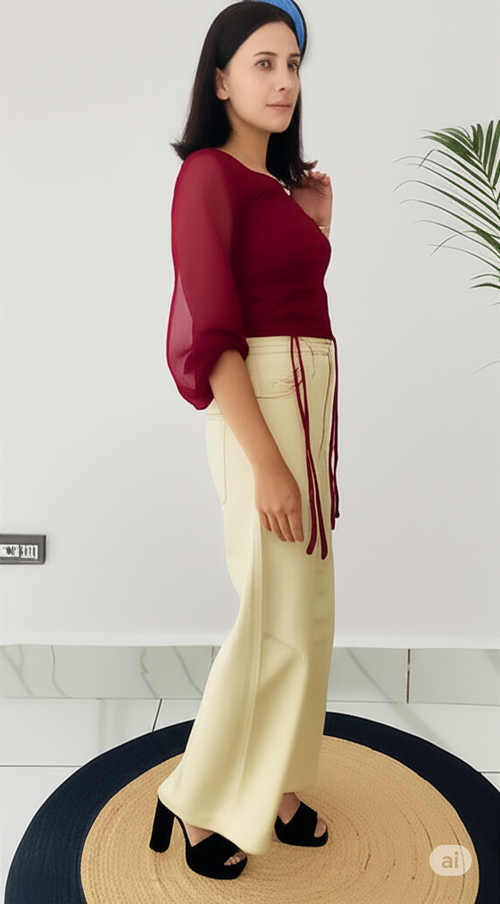 Beige Jeans/Pants Image