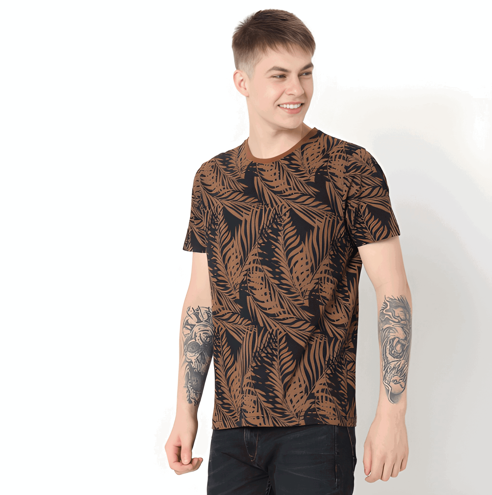Sports spirit Round neck Tshirt #0057 Image