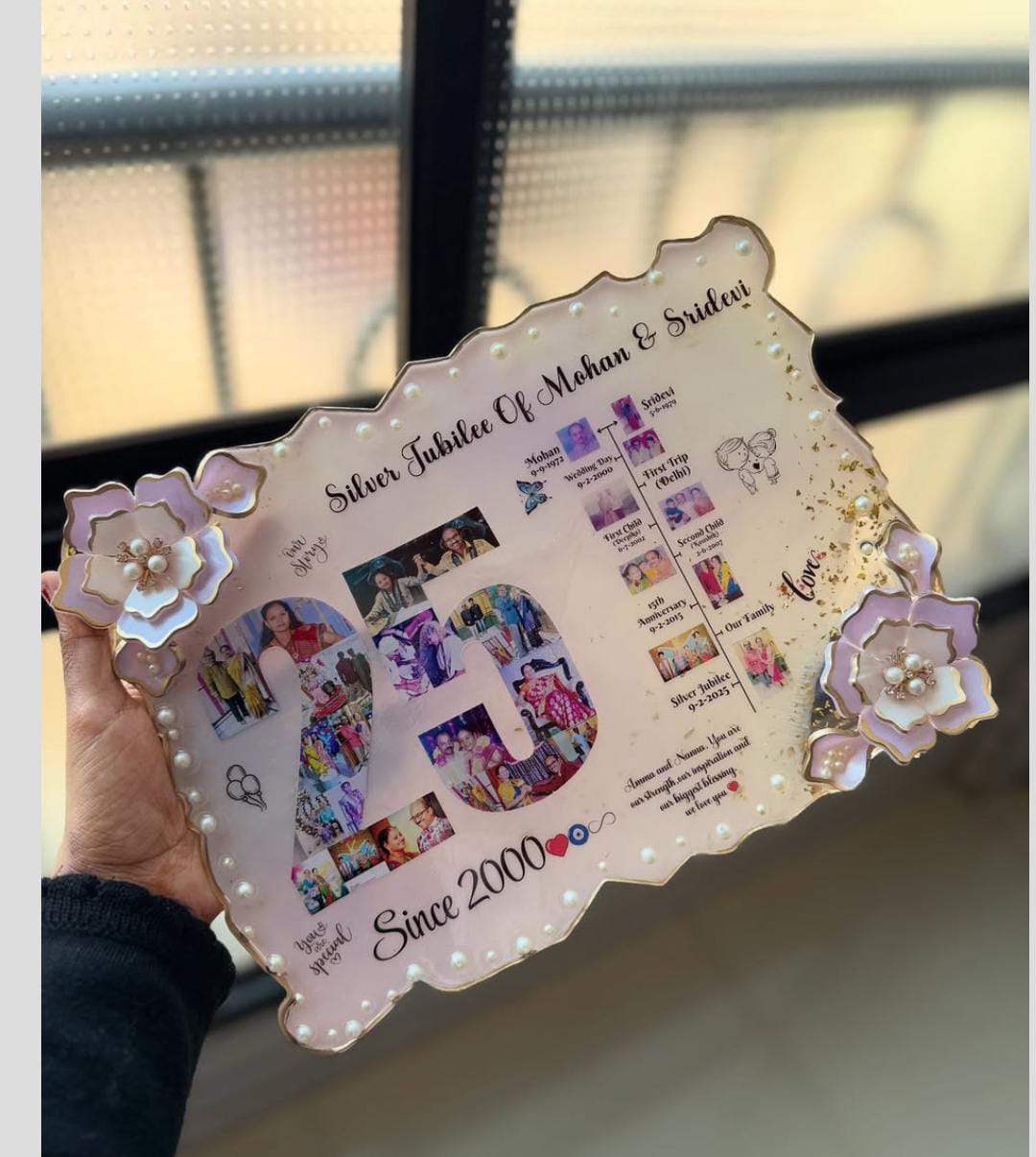 GlowFrame Resin Art #010