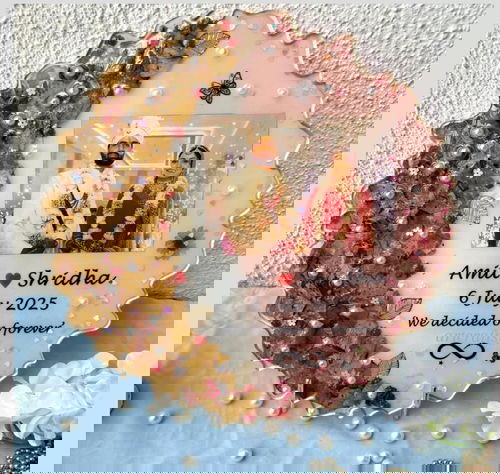 Anniversary Bliss Resin Keepsake #034 Image