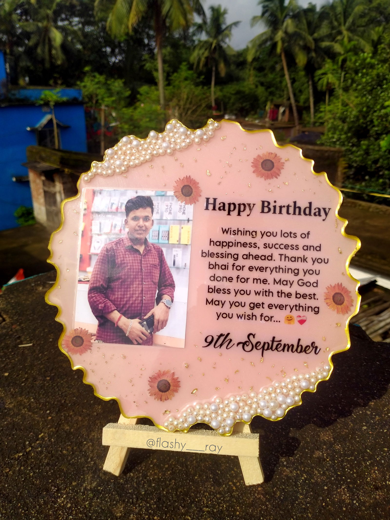 BirthDay Resin Frame #054 Image