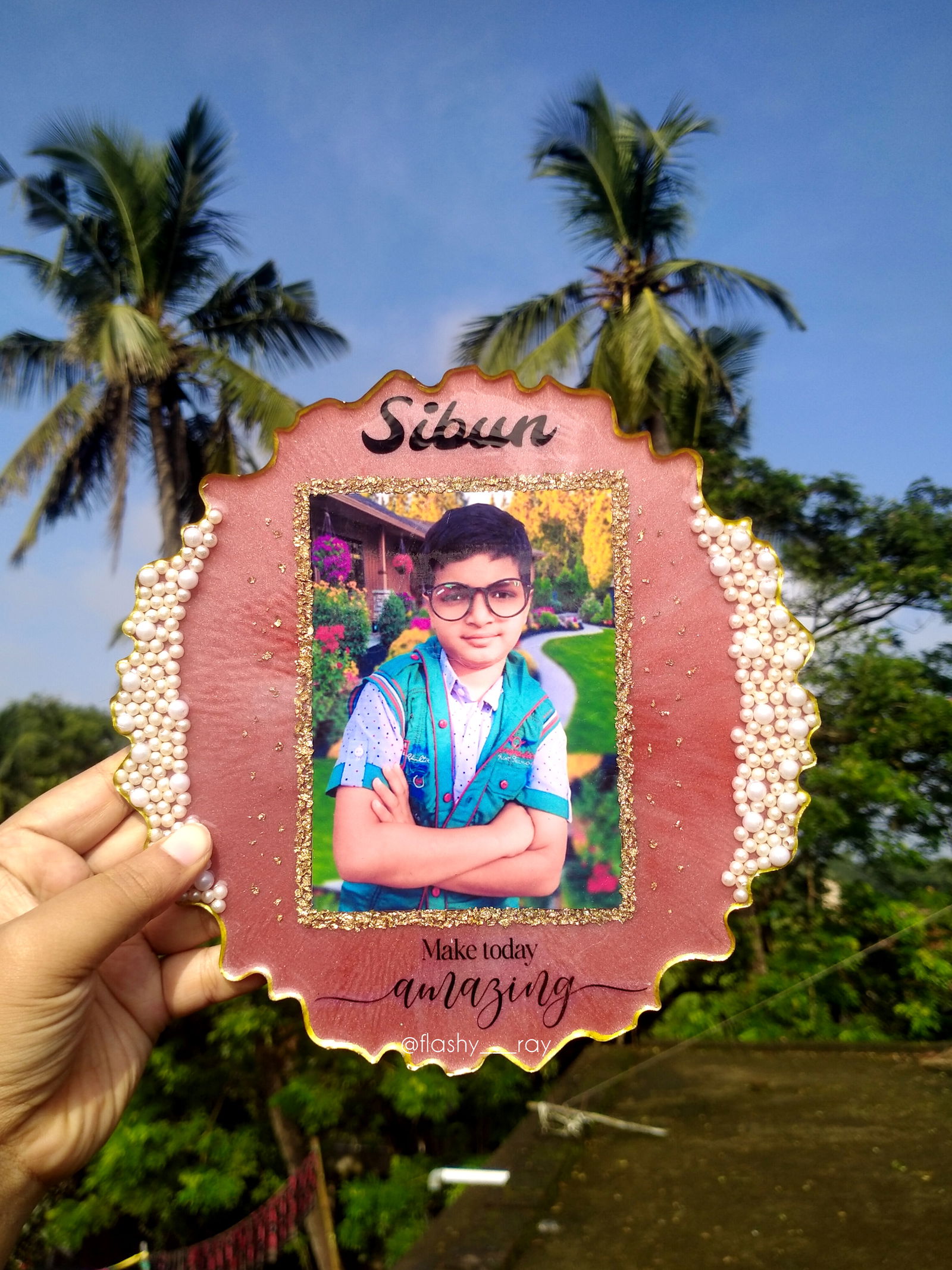 Little Star Resin Frame #053