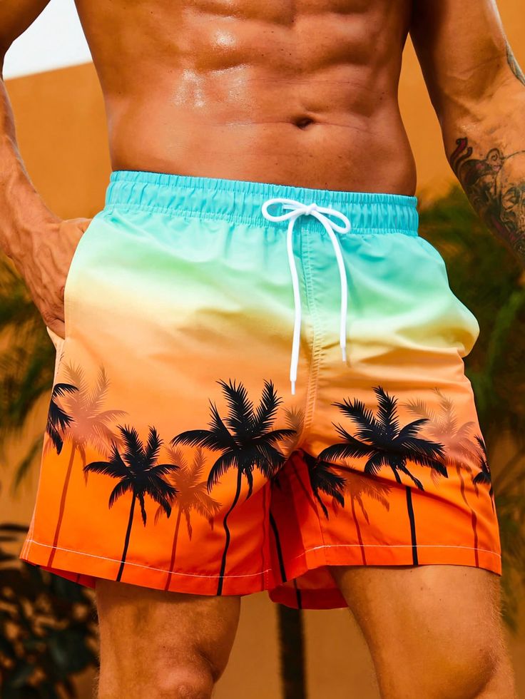 Men's  Printed Slim Relax able Shorts #SH00022 Image