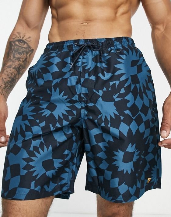 Men's  Printed Slim Relax able Shorts #SH00034 Image