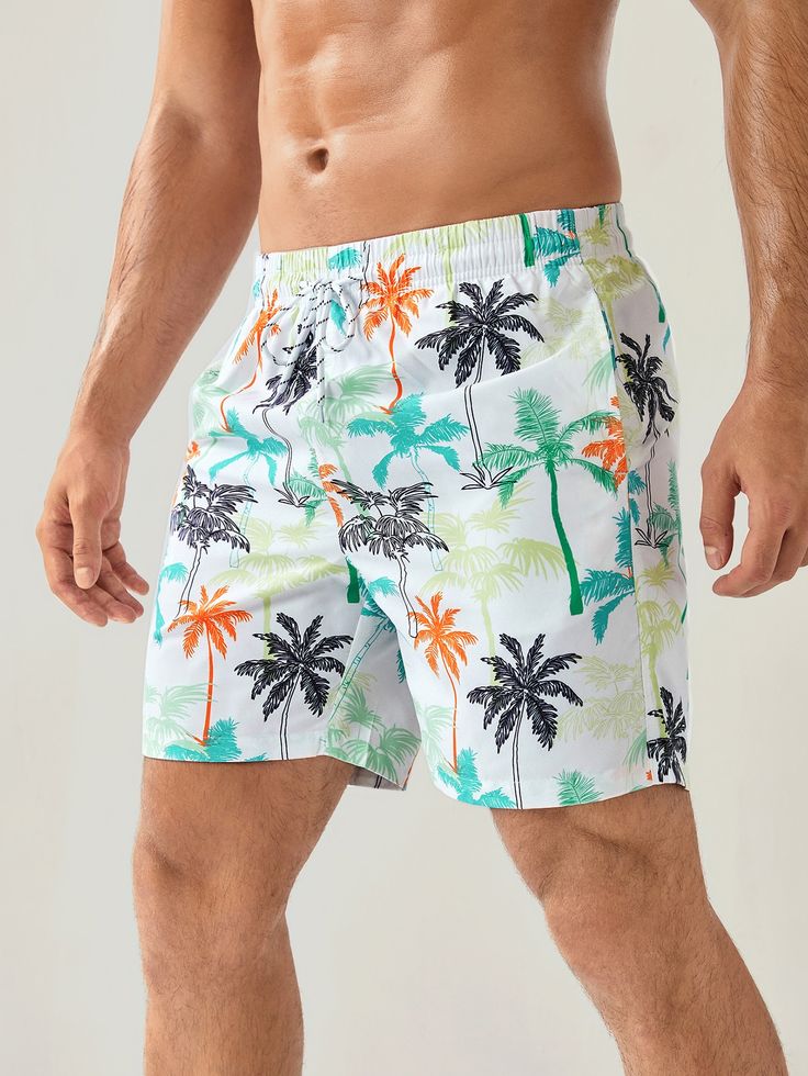 Men's  Printed Slim Comfortable Shorts #SH00040 Image