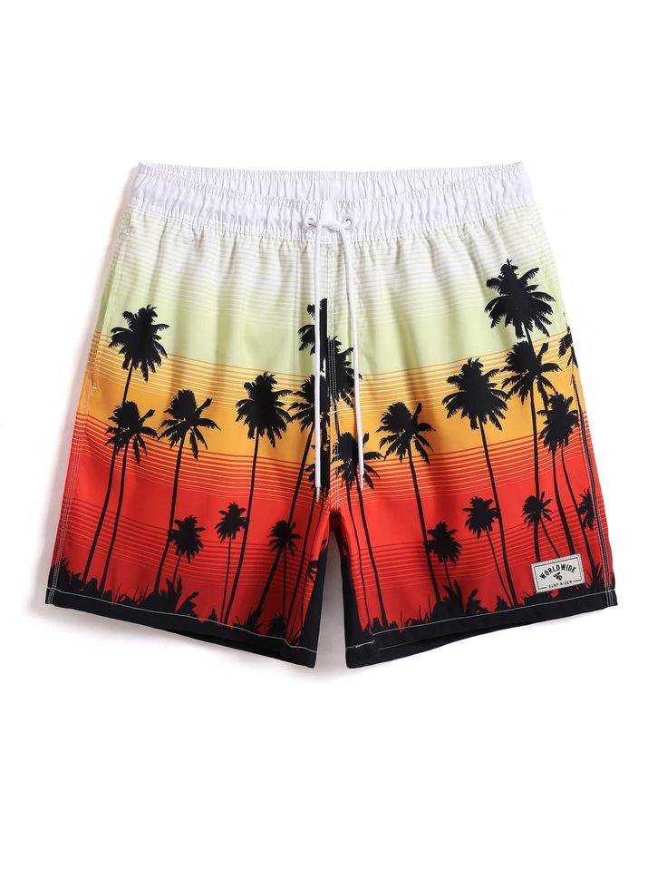 Men's  Printed Slim Comfortable Shorts #SH00057 Image