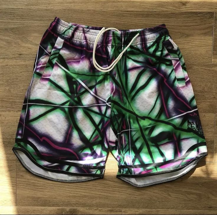 Men's  Printed Slim Comfortable Shorts #SH00060 Image