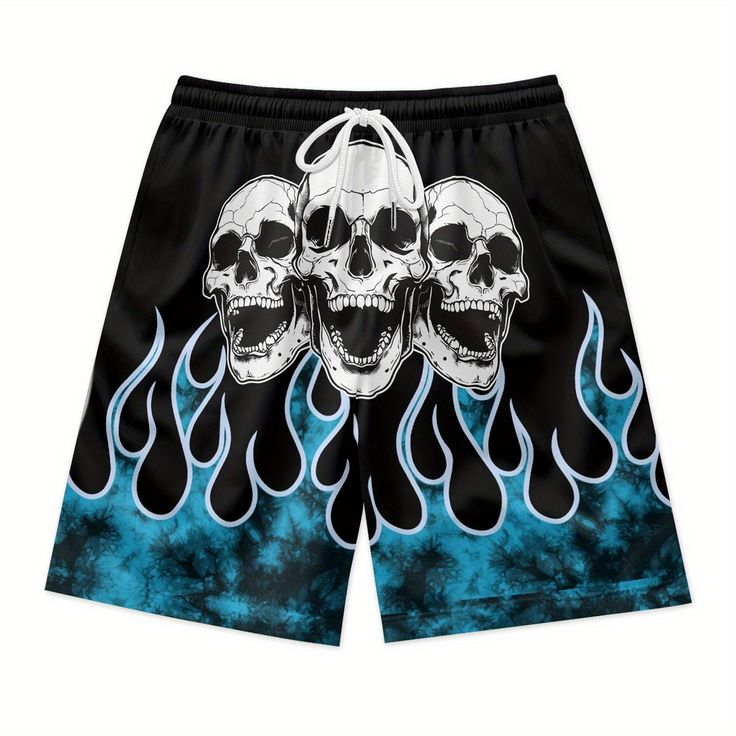 Men's  Printed Slim Comfortable Shorts #SH00064 Image