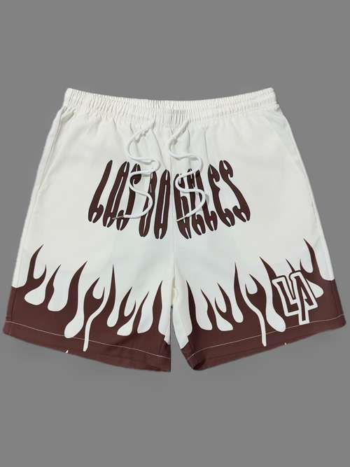 Men's  Printed Slim Comfortable Shorts #SH00070 Image