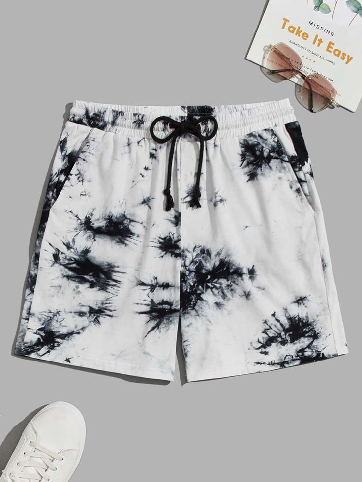 Men's  Printed Slim Comfortable Shorts #SH00072 Image