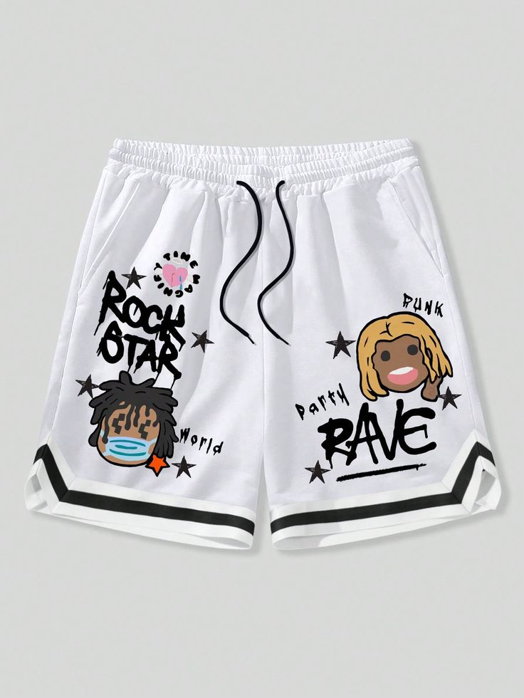 Men's  Printed Slim Comfortable Shorts #SH00075 Image