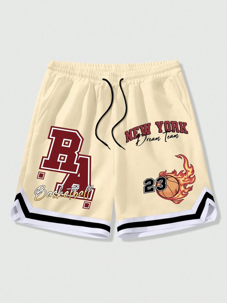 Men's  Printed Slim Comfortable Shorts #SH00076 Image