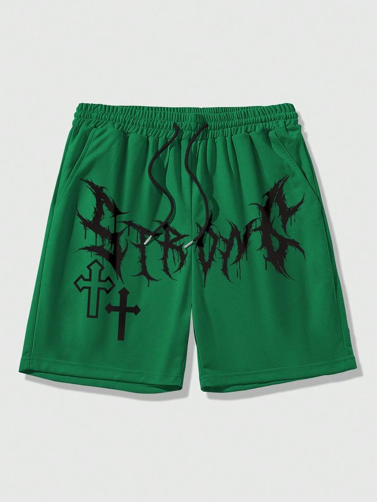 Men's  Printed Slim Comfortable Shorts #SH00079 Image