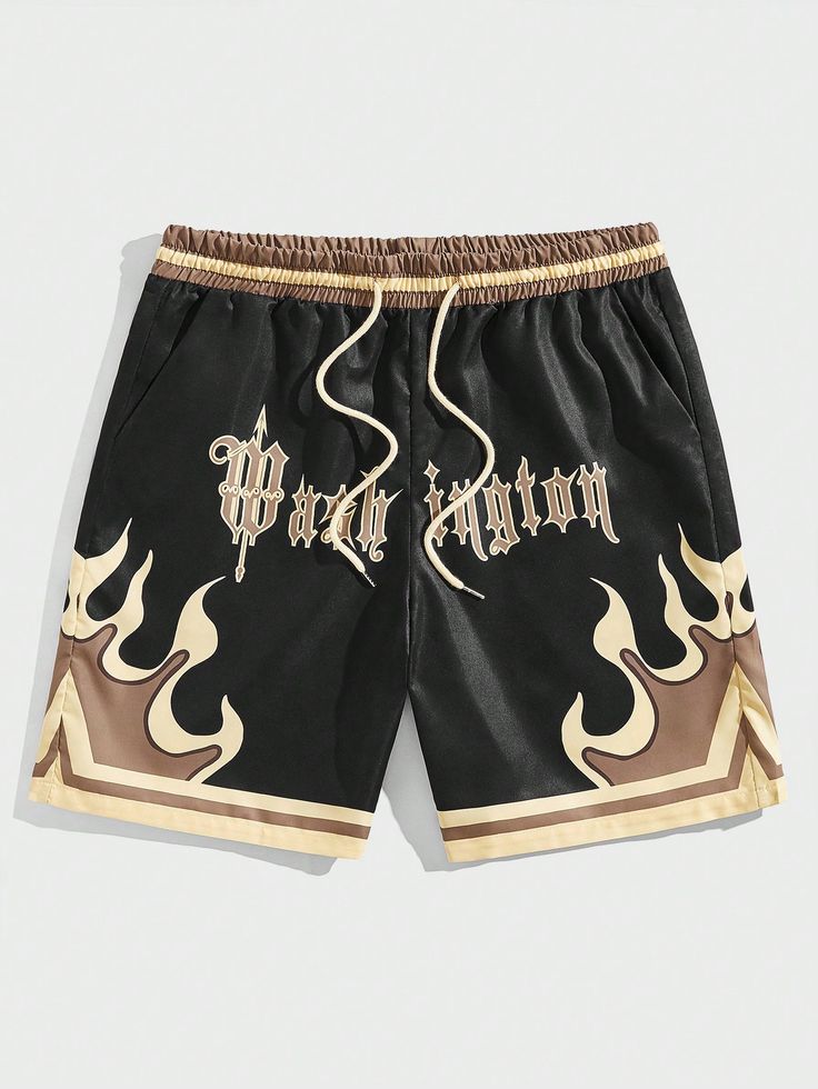Men's  Printed Slim Comfortable Shorts #SH00080 Image
