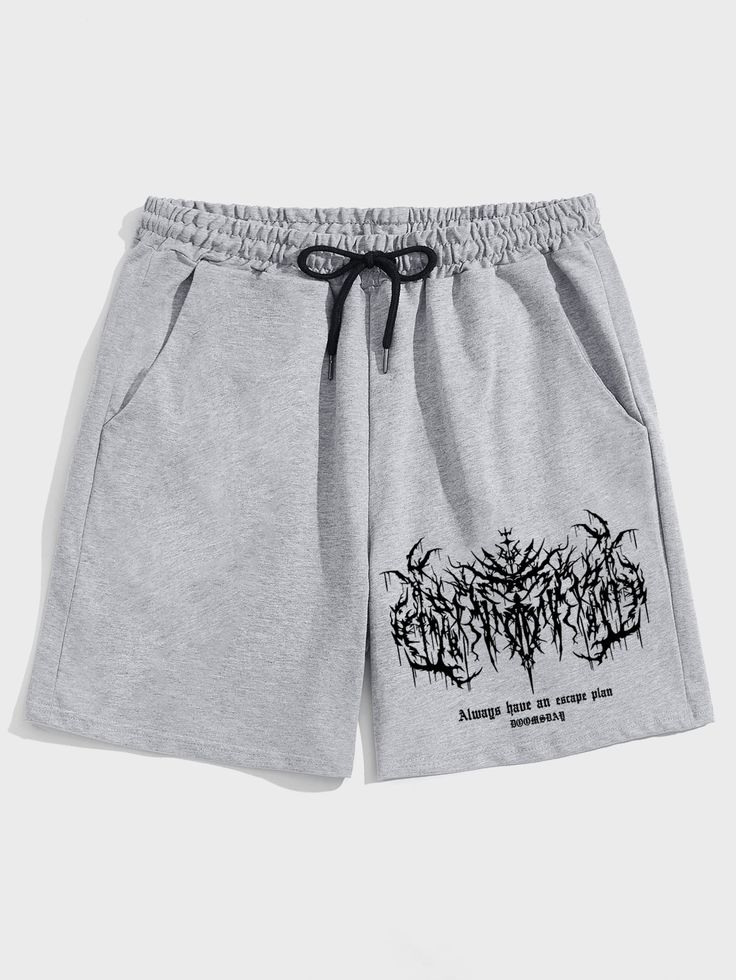 Men's  Printed Slim Comfortable Shorts #SH00082 Image