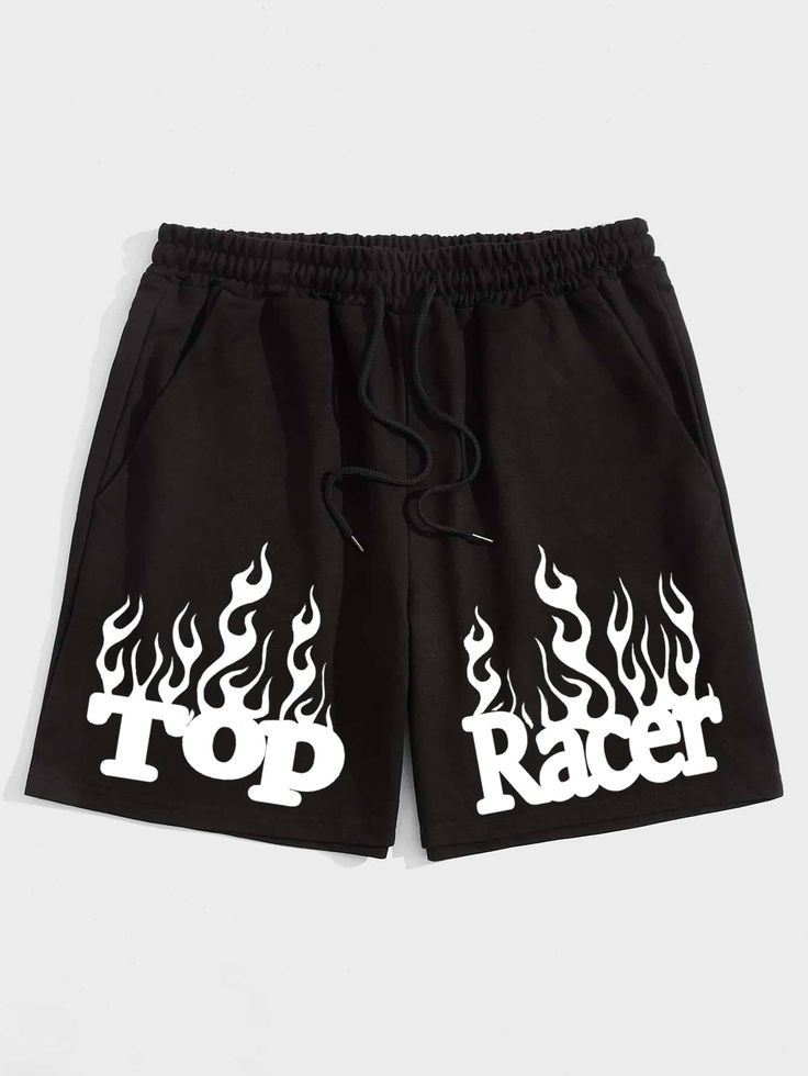 Men's  Printed Slim Comfortable Shorts #SH00087 Image