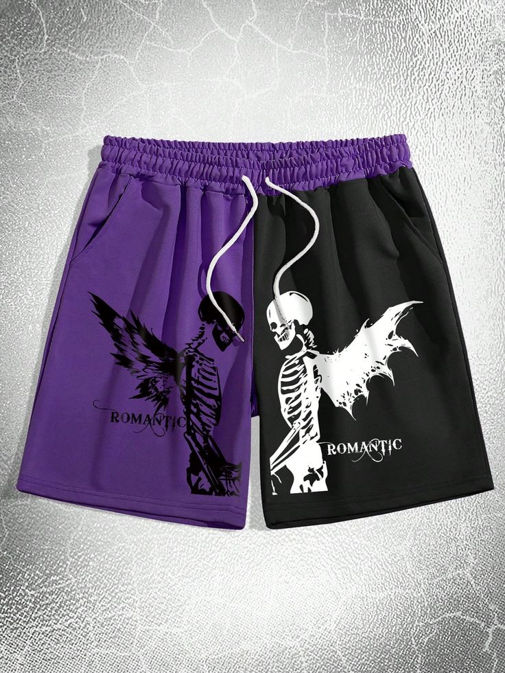 Men's  Printed Slim Comfortable Shorts #SH00089 Image