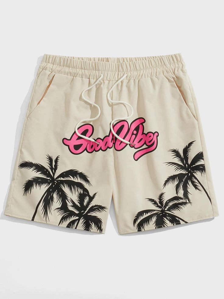 Men's  Printed Slim Comfortable Shorts #SH00093 Image
