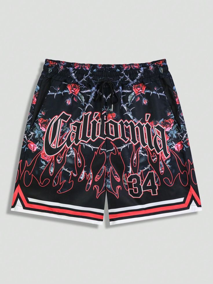 Men's  Printed Slim Comfortable Shorts #SH00100 Image