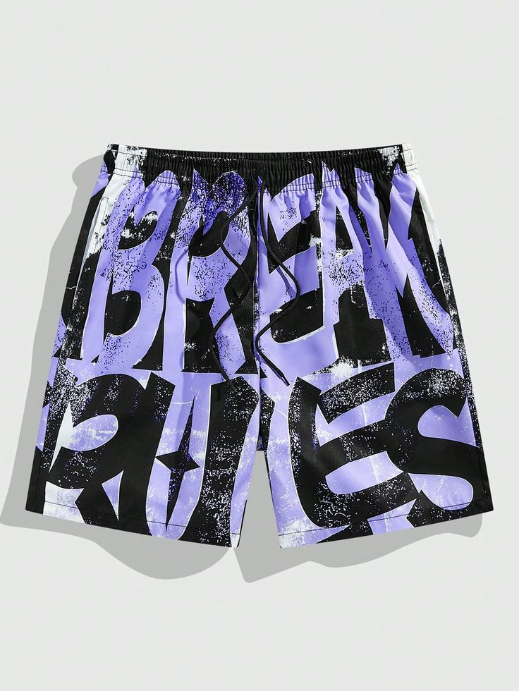 Men's  Printed Slim Comfortable Shorts #SH000102 Image