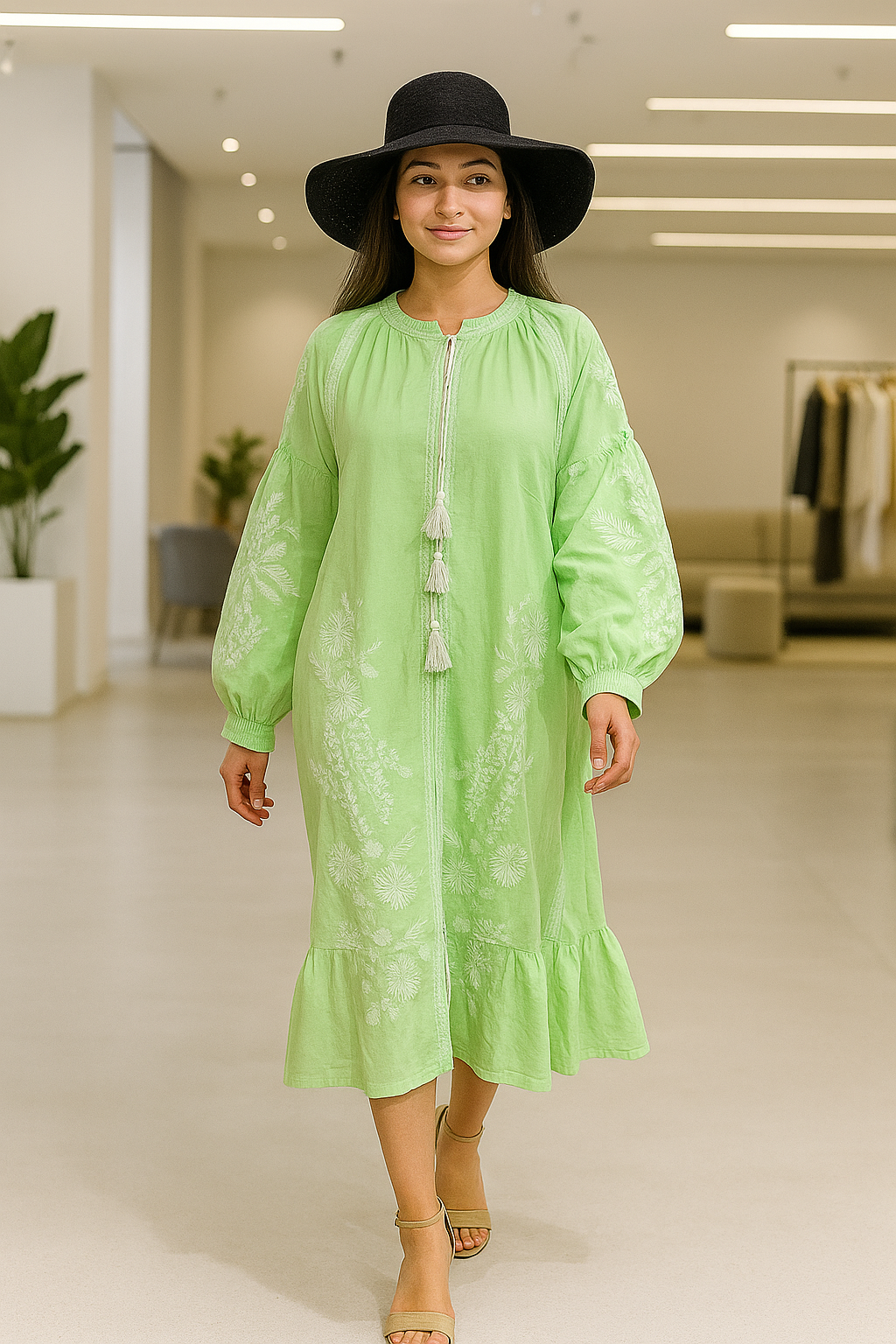 UKRANIAN EMBRODERY DRESS Image